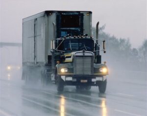 How Must a Trucker Drive In Winter Weather