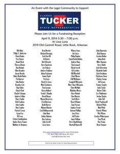 An Event with the Legal Community to Support Clarke Tucker