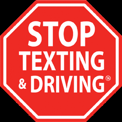 Stop Texting and Driving Sign 02