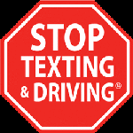Stop Texting and Driving Sign